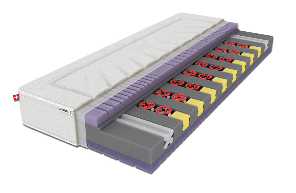 Elegance 24 Hybridmatratze mit QCS-Technologie SWISSpur