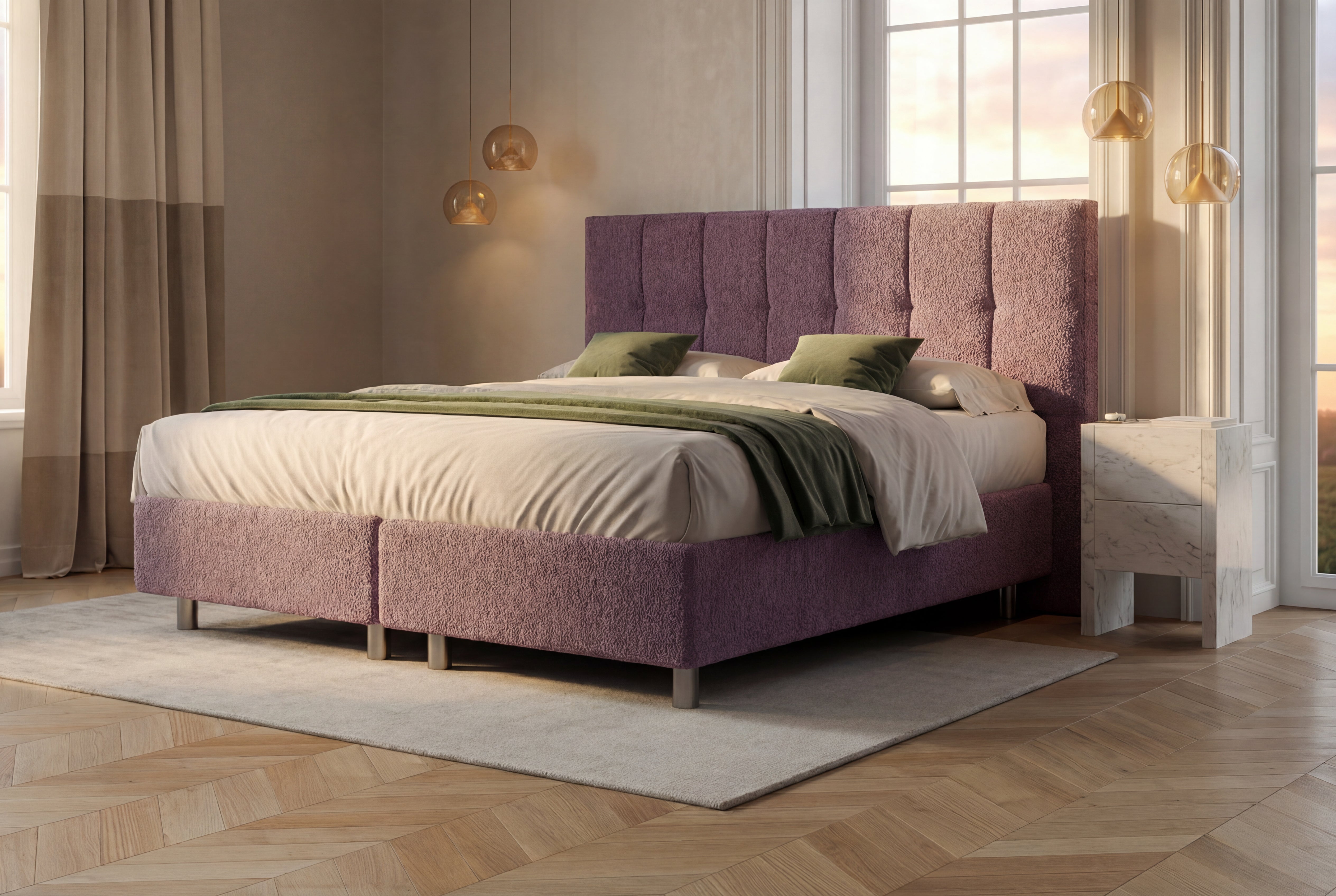 Lit Boxspring Premium Davos