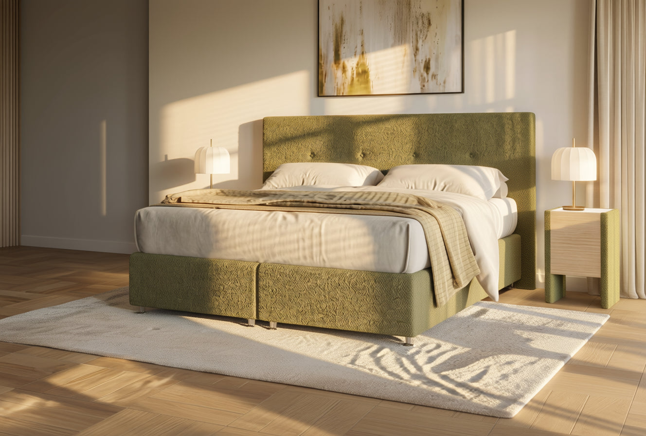 Lit Boxspring Premium Chiara