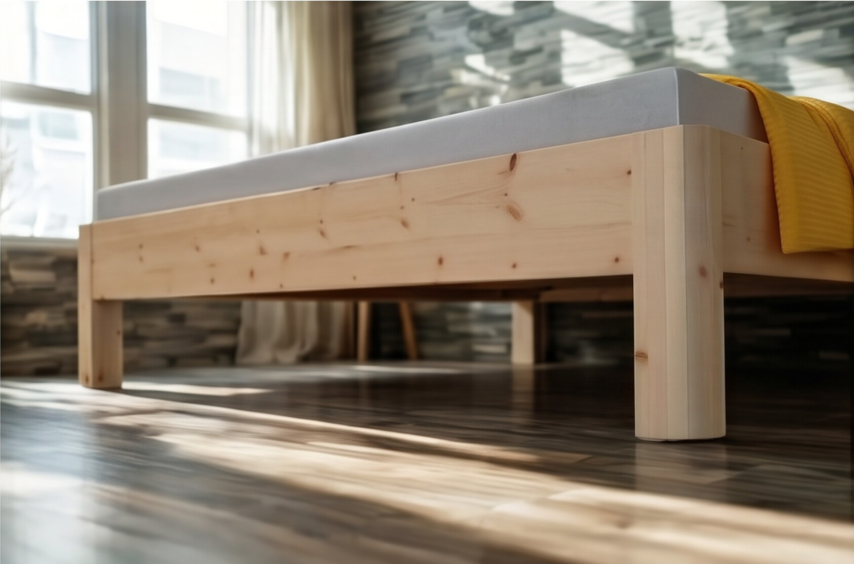 Massivholzbett Andermatt aus Zirbe cpb_product SWISSpur