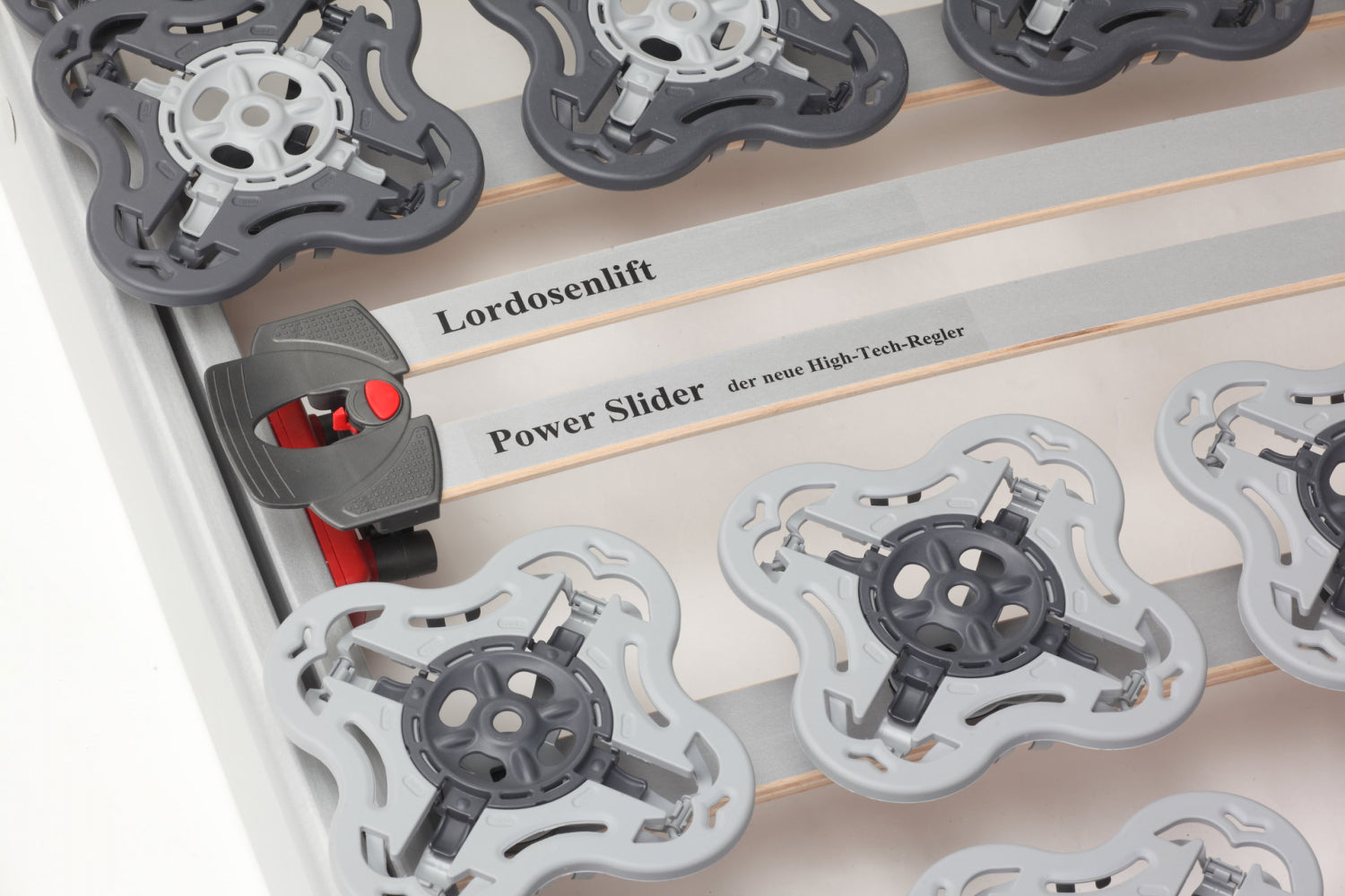 Lattenrost Modul+ Vario FFB Elektrisch mit Funkfernbedienung  SWISSpur