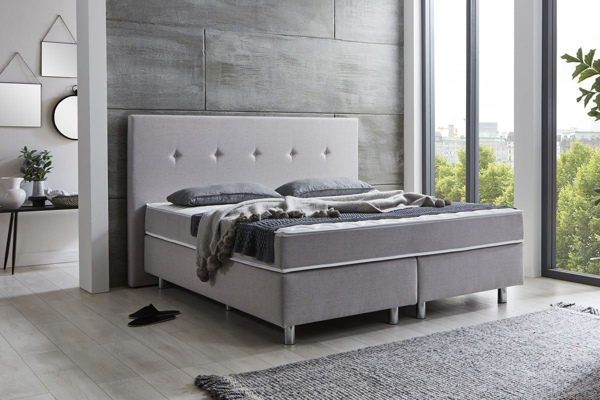 Standard Boxspringbett Chiara : 180x200 SWISSpur
