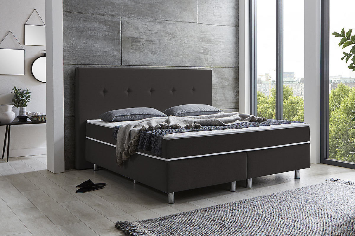 Standard Boxspringbett Chiara : 180x200 SWISSpur