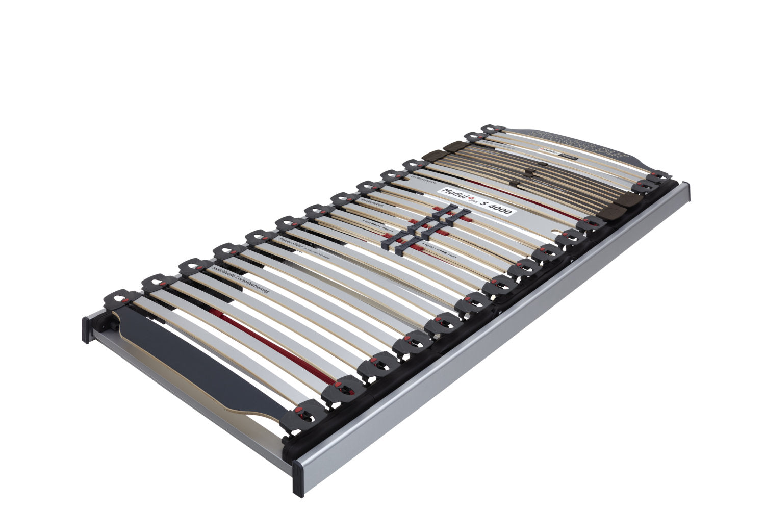 Lattenrost Modul+ S 4000 4-motorig mit Funkfernbedienung SWISSpur