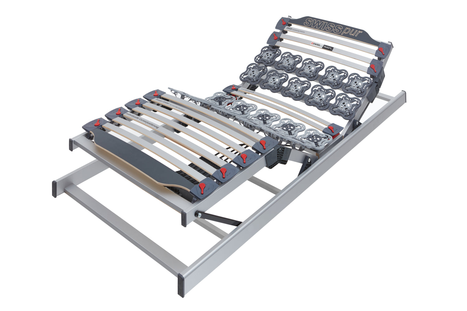 Lattenrost Modul+ Vario Elektrisch mit Kabelfernbedienung  SWISSpur