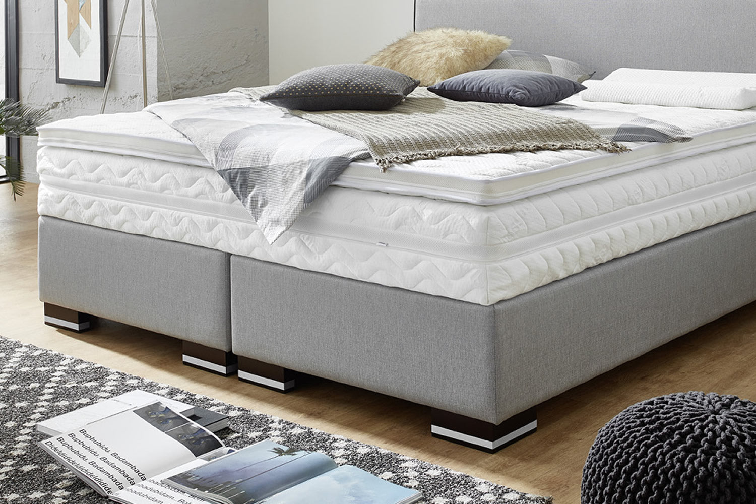 Warum ist ein Boxspringbett bei Rückenschmerzen geeignet?