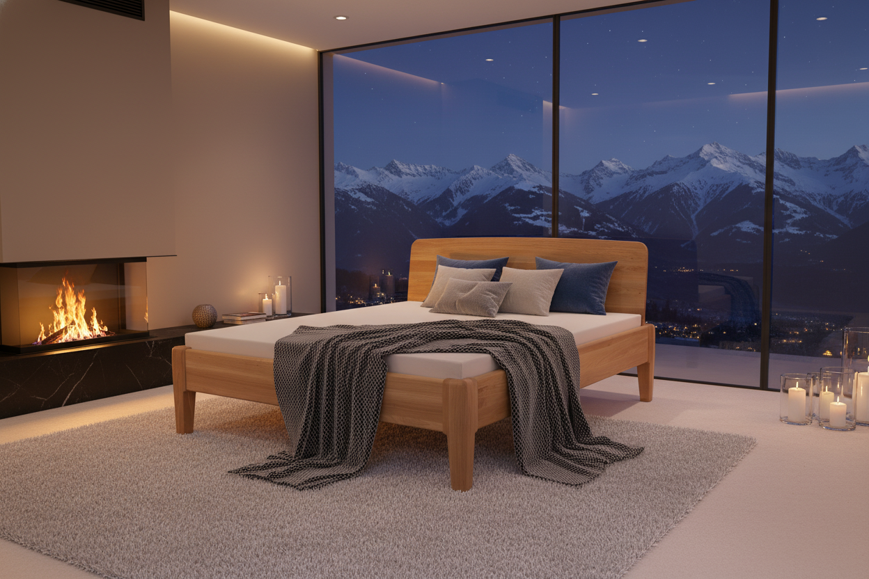 Massivholzbett Nivia aus Eiche cpb_product SWISSpur