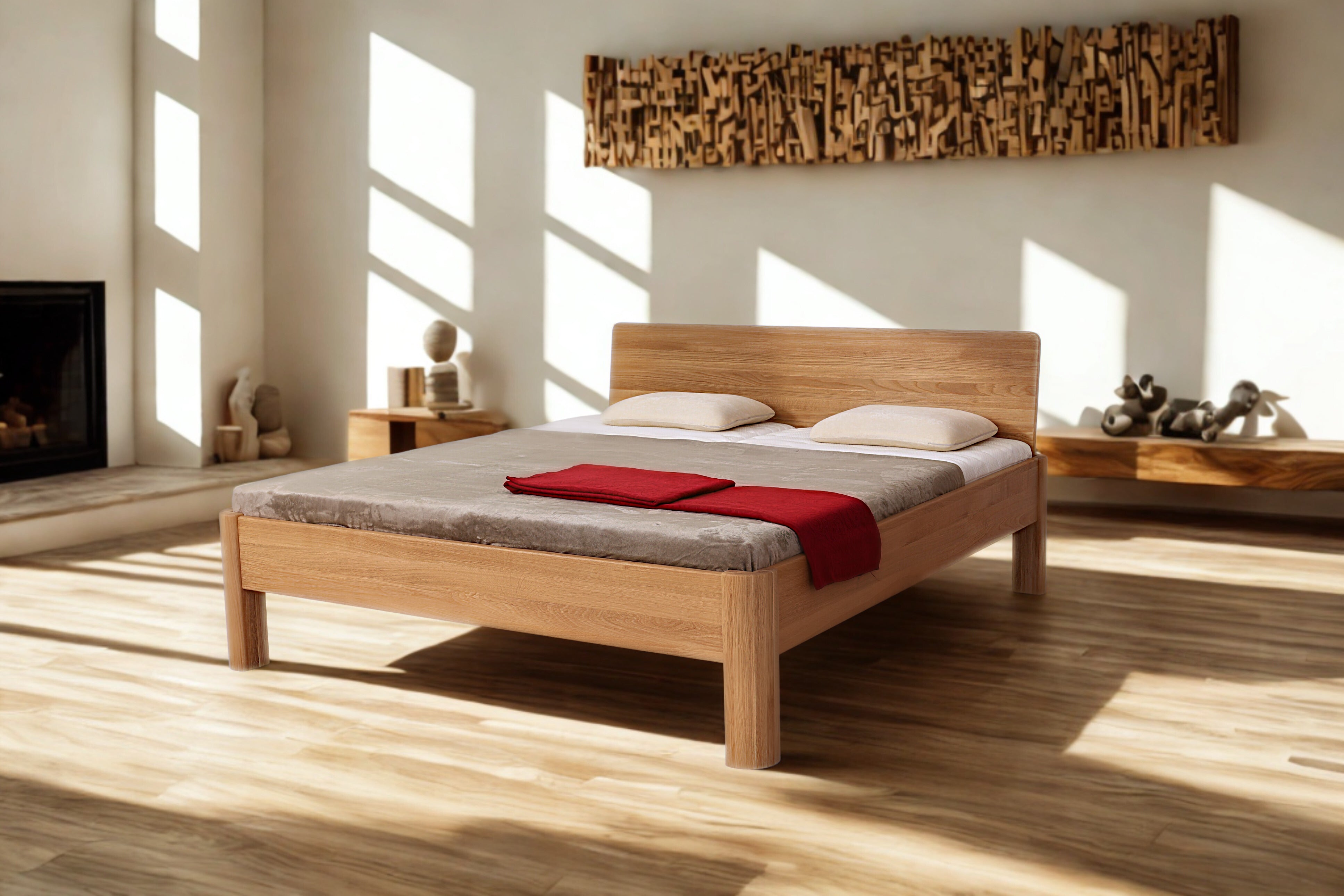 Massivholzbett Andermatt aus Eiche cpb_product SWISSpur