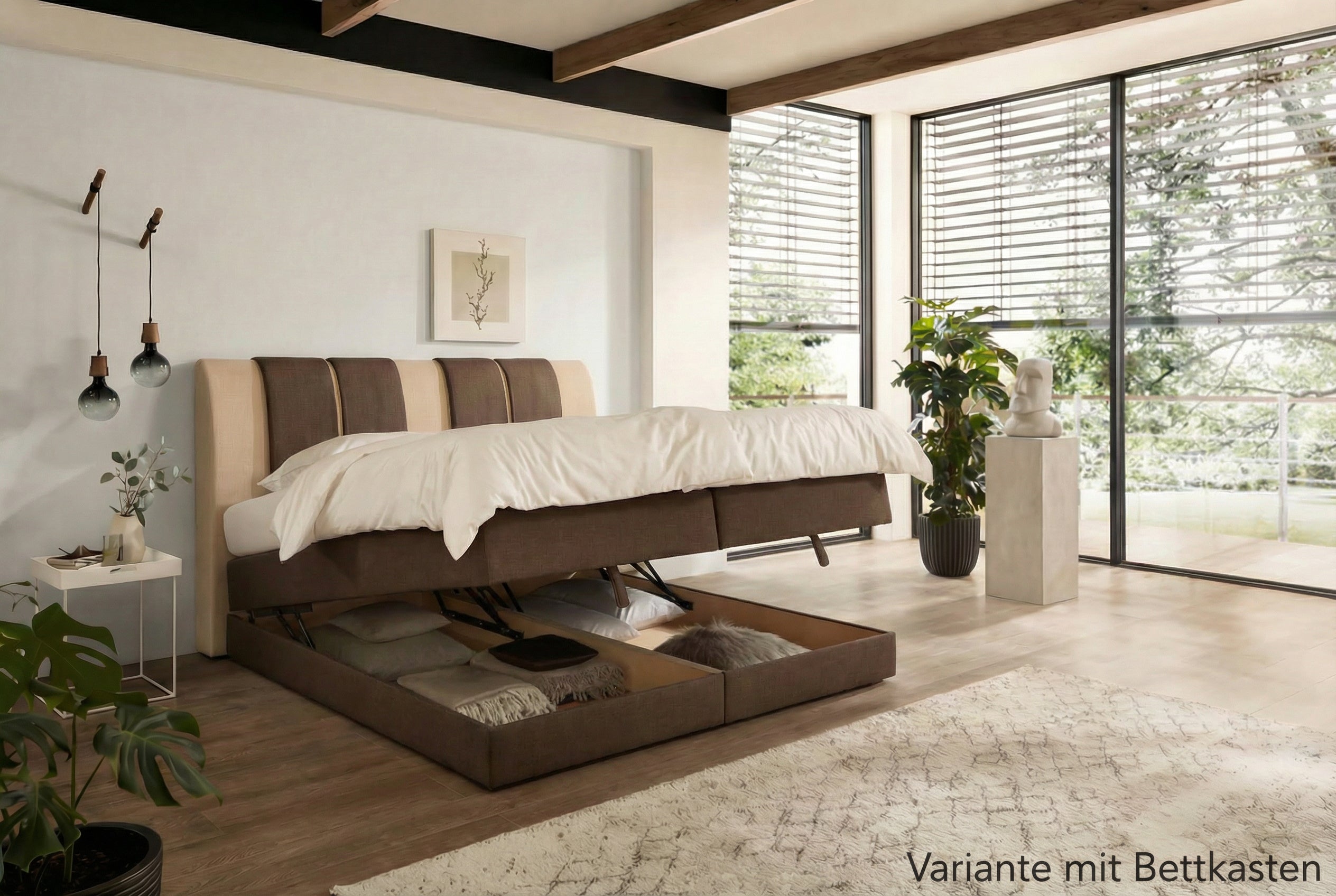 Lit Boxspring Premium Como